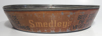 Vintage Smedler's Beef Steak Pie With Vegetables 6" Tin Metal Container