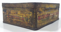 Vintage Millbank Tobacco 50 Virginia Cigarettes Tin Metal Container