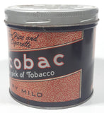 Vintage Picobac The pick of Tobacco Very Mild 4 1/4" Tall Metal Can