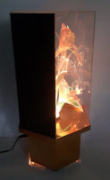 Rare Version Vintage Fiber Optics Flower Light 13 3/4" Tall