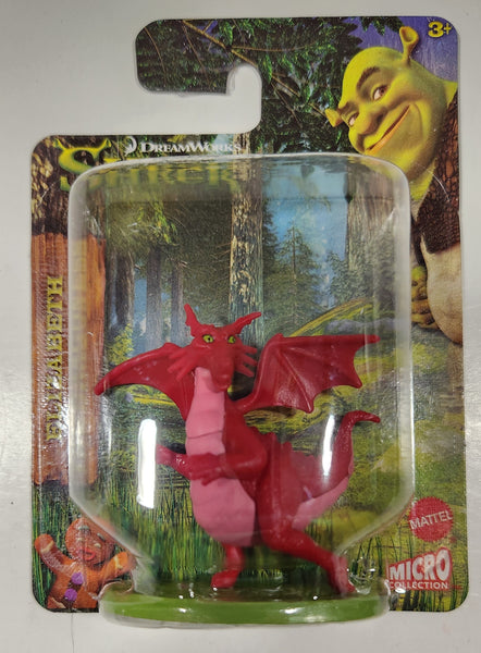 2021 Mattel DreamWorks Micro Collection Shrek Elizabeth The Dragoness 2" Tall Toy Figure New in Package