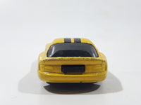 2009 Maisto 1998 Dodge Viper GT2 Yellow With Black Stripes Die Cast Toy Car Vehicle Missing Spoiler