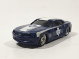 2010 Maisto Top Dog Toronto Maple Leafs NHL Ice Hockey Team 2006 Chevrolet Camaro Concept Blue Die Cast Toy Car Vehicle 1:64 Scale with Rubber Tires