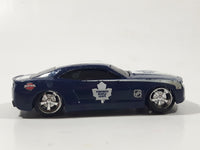 2010 Maisto Top Dog Toronto Maple Leafs NHL Ice Hockey Team 2006 Chevrolet Camaro Concept Blue Die Cast Toy Car Vehicle 1:64 Scale with Rubber Tires