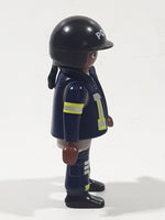 2009 Geobra Playmobil Police Officer 2 7/8" Tall Toy Figure