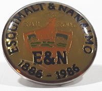 1186-1986 E&N Rail Road Esquimalt & Nanaimo Metal Lapel Pin