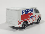 Vintage Golden Wheels Pepsi Delivery Van White Die Cast Toy Car Vehicle