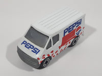 Vintage Golden Wheels Pepsi Delivery Van White Die Cast Toy Car Vehicle