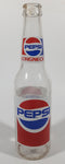 Vintage Pepsi Cola Long Neck 9" Tall 355mL Clear Glass Bottle