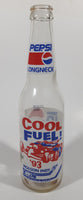 Vintage Pepsi Cola Long Neck '93 Molson Indy Vancouver A1 Pacific Place  Cool Fuel 9" Tall 355mL Clear Glass Bottle