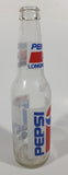 Rare Hard To Find Vintage Pepsi Cola Long Neck "Throw Fast Run Hard Drink Pepsi" Vancouver Canadians Baseball Team 355mL Clear Glass Bottle