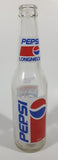 Rare Hard To Find Vintage Pepsi Cola Long Neck "Throw Fast Run Hard Drink Pepsi" Vancouver Canadians Baseball Team 355mL Clear Glass Bottle