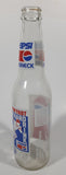 Rare Hard To Find Vintage Pepsi Cola Long Neck "Throw Fast Run Hard Drink Pepsi" Vancouver Canadians Baseball Team 355mL Clear Glass Bottle