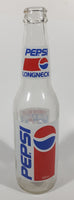 Rare Hard To Find Vintage Pepsi Cola Long Neck "Throw Fast Run Hard Drink Pepsi" Vancouver Canadians Baseball Team 355mL Clear Glass Bottle