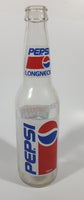 Rare Hard To Find Vintage Pepsi Cola Long Neck "Throw Fast Run Hard Drink Pepsi" Vancouver Canadians Baseball Team 355mL Clear Glass Bottle