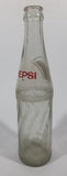 Vintage 1960s Pepsi Cola Spanish 284mL 9 1/2" Tall  Glass Beverage Bottle