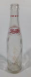 Vintage 1960s Pepsi Cola 10 Fl Oz 9 1/2" Tall  Glass Beverage Bottle