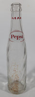 Vintage 1960s Pepsi Cola 10 Fl Oz 9 1/2" Tall  Glass Beverage Bottle