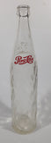 Vintage 1960s Pepsi Cola English French 16 Fl Oz 11" Tall Glass Beverage Bottle