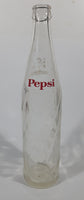 Vintage 1960s Pepsi Cola English French 16 Fl Oz 11" Tall Glass Beverage Bottle