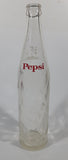 Vintage 1960s Pepsi Cola English French 16 Fl Oz 11" Tall Glass Beverage Bottle