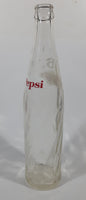 Vintage 1960s Pepsi Cola English French 16 Fl Oz 11" Tall Glass Beverage Bottle