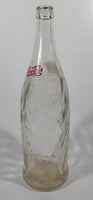 Vintage 1960s 1970s Pepsi Cola 26 Fl Oz 11 1/2" Tall Glass Beverage Bottle