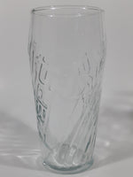 Vintage Pepsi Embossed 6" Tall Glass Cup