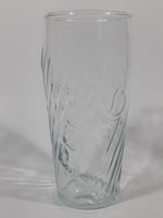 Vintage Pepsi Embossed 6" Tall Glass Cup