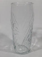 Vintage Pepsi Embossed 6" Tall Glass Cup