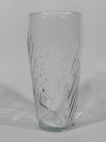 Vintage Pepsi Embossed 6" Tall Glass Cup