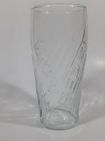 Vintage Pepsi Embossed 6" Tall Glass Cup