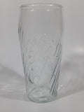 Vintage Pepsi Embossed 6" Tall Glass Cup