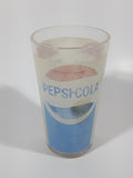 Vintage Pepsi Cola 5 1/8" Tall Glass Cup Faded