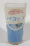 Vintage Pepsi Cola 5 1/8" Tall Glass Cup Faded