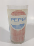 Vintage Pepsi Cola 5 1/8" Tall Glass Cup Faded