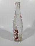 Vintage 1951 Sparkling Pepsi Cola Soda Pop Red and White 10 Fl oz Clear Glass Beverage Bottle Montreal