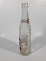 Vintage 1951 Sparkling Pepsi Cola Soda Pop Red and White 10 Fl oz Clear Glass Beverage Bottle Montreal