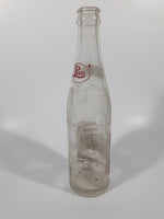 Vintage 1951 Sparkling Pepsi Cola Soda Pop Red and White 10 Fl oz Clear Glass Beverage Bottle Montreal