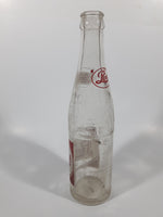 Vintage 1951 Sparkling Pepsi Cola Soda Pop Red and White 10 Fl oz Clear Glass Beverage Bottle Montreal