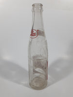 Vintage 1951 Sparkling Pepsi Cola Soda Pop Red and White 10 Fl oz Clear Glass Beverage Bottle Montreal