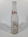 Vintage 1951 Sparkling Pepsi Cola Soda Pop Red and White 10 Fl oz Clear Glass Beverage Bottle Montreal