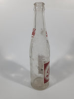 Vintage 1951 Sparkling Pepsi Cola Soda Pop Red and White 10 Fl oz Clear Glass Beverage Bottle Montreal