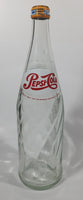 Rare Vintage 1974 Pepsi Cola Price It Right English French 26 Fl Oz 11 1/2" Tall Glass Beverage Bottle with Cap