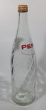 Rare Vintage 1974 Pepsi Cola Price It Right English French 26 Fl Oz 11 1/2" Tall Glass Beverage Bottle with Cap