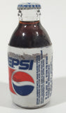 Vintage Pepsi Cola 170mL 4 7/8" Tall Glass Bottle with Foam Label Full Never Opened