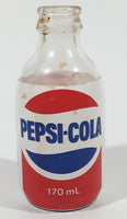 Vintage Pepsi Cola 170mL 4 3/4" Tall Glass Bottle with Foam Label