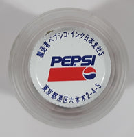 Rare Vintage Pepsi Cola Rocket Bottle 500mL 9 1/8" Tall Ringed Glass Bottle with Cap