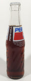 Rare Vintage 1995 Pepsi Cola Croatia 0.2L 8 1/4" Tall Glass Bottle Still Full