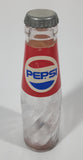 Vintage Chilton Globe Pepsi Cola Miniature 5 1/4" Tall Hard Plastic Bottle with Cap